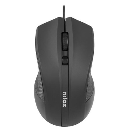 Mouse ottico nilox usb 1600dpi nero [mousb1002]