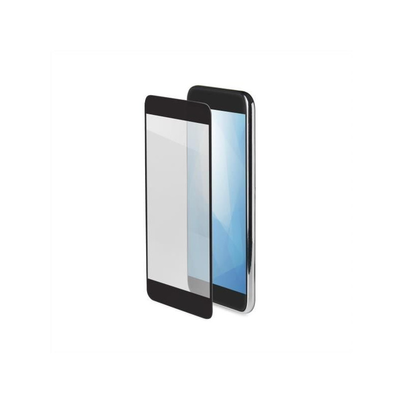 Vetro proteggischermo celly full glass per galaxy j8 nero [fullglass759bk]