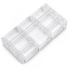 Terminale ek water blocks ek-scalar quad 2-slot bianco/trasparent