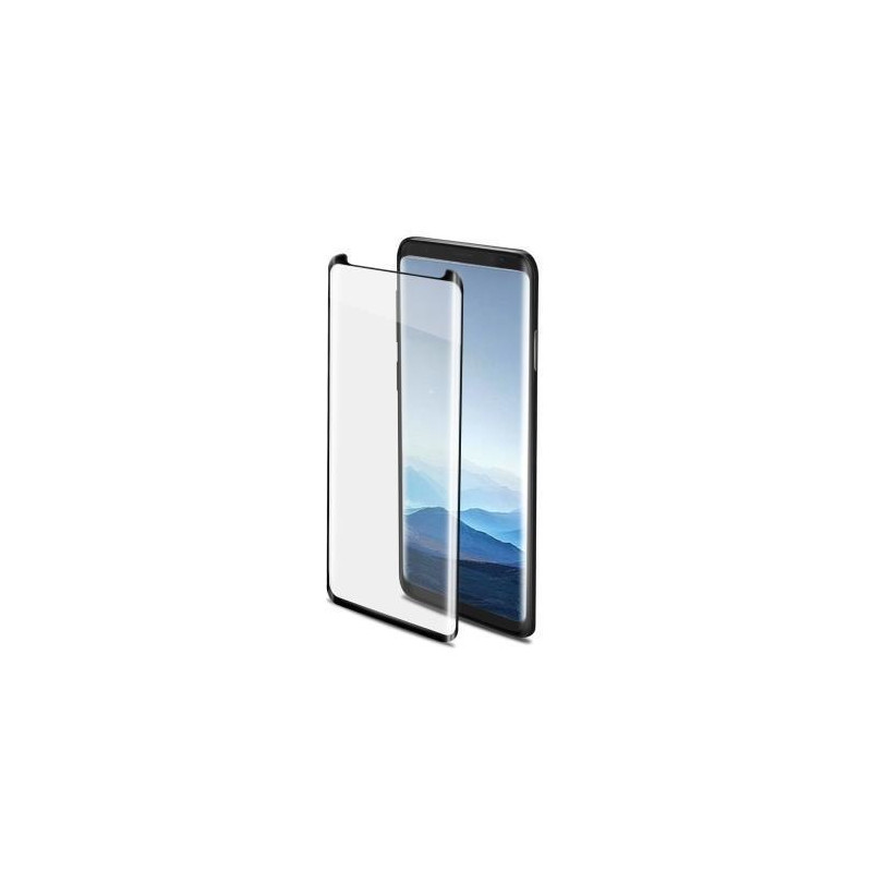 Vetro proteggischermo celly 3d glass per galaxy note 9/note 8 nero