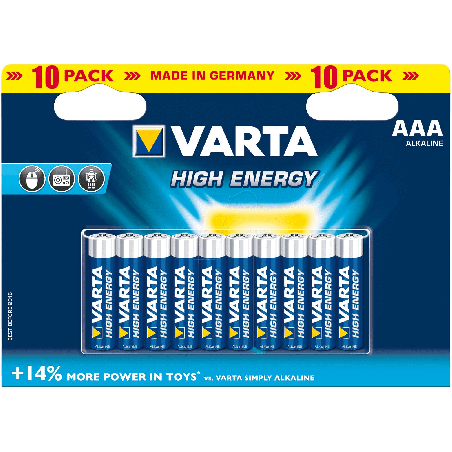 Pile varta cf10 energy aaa alcalina [4103229491]