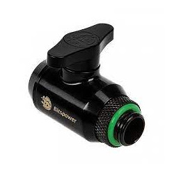 Rubinetto bitspower 1x ig 1/4 girevole nero opaco