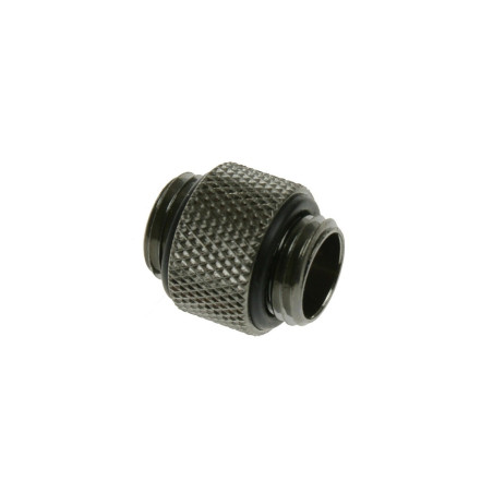 Adattatore bitspower 2x g1 / 4 pollici - girevole, nero lucido