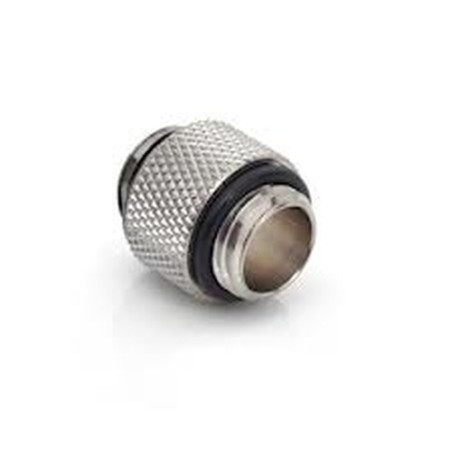 Adattatore bitspower 2x g1/4" argento lucido