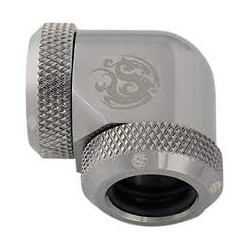 Adattatore bitspower multi-link 90 gradi per 2x12mm nero