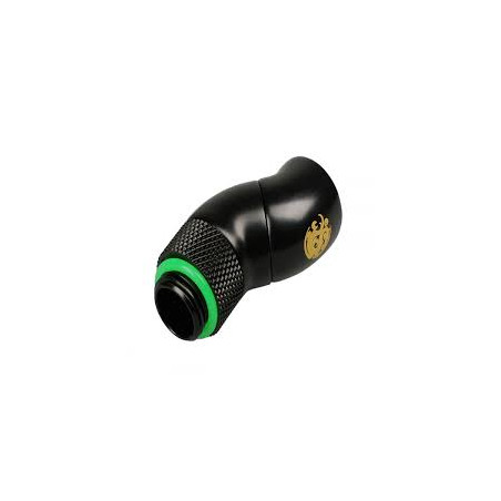 Raccordo bitspower g1/4" 90 gradi nero opaco