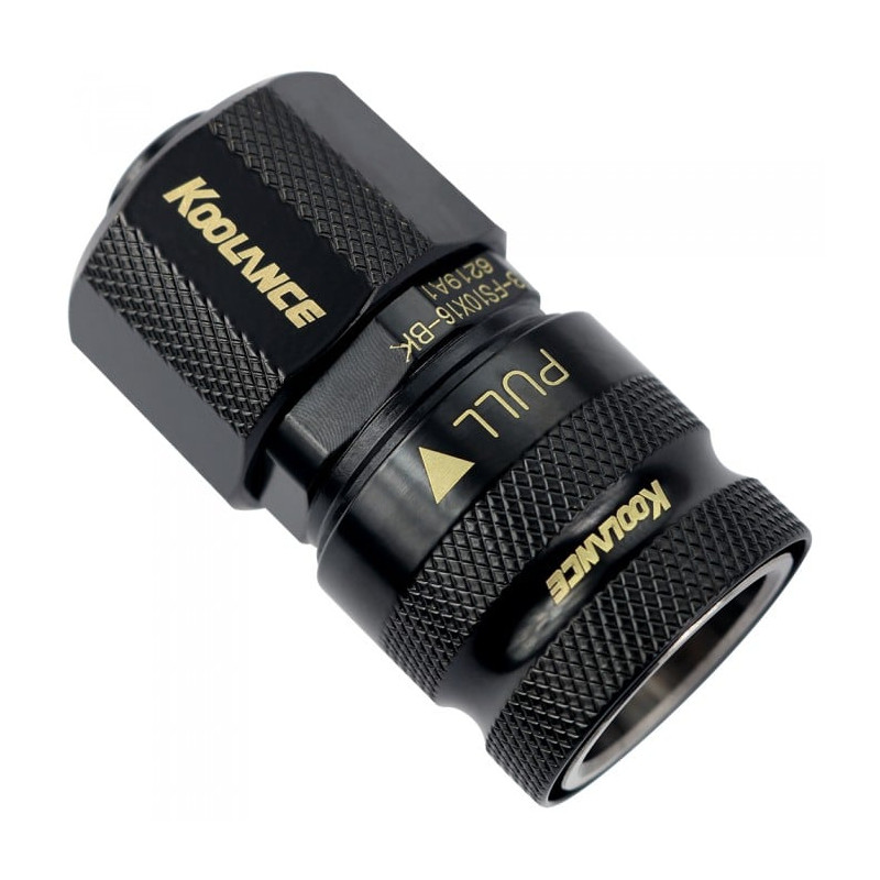 Connettore koolance attacco per pannello per id 10mm argento