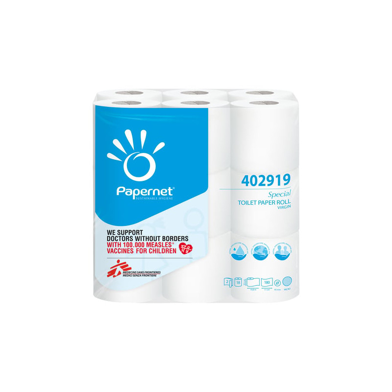 Carta igienica papernet cf18rot 180 str [402919a]