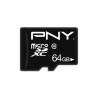 64gb scheda microsd pny performance+ e adatt. [p-sdu64g10ppl-ge]