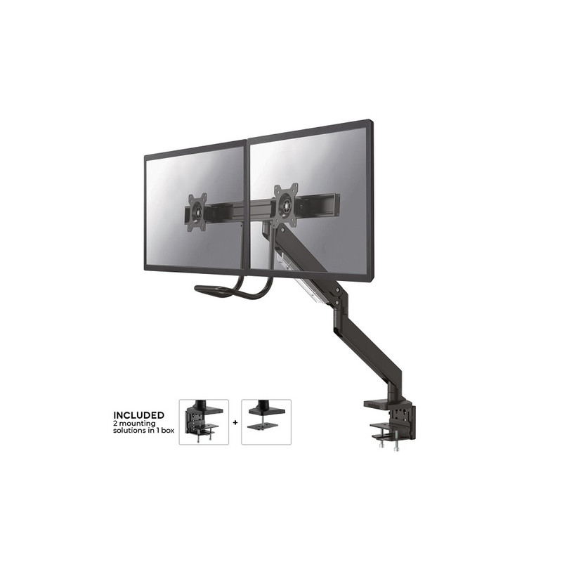 Supporto monitor newstar neomounts d775dx nero [nm-d775dxblack]