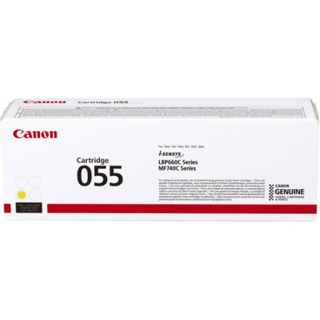 Toner originale canon 055 y giallo [3013c002]