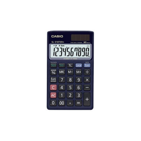Calcolatrice casio sl-310ter+ tascabile [sl-310ter+]