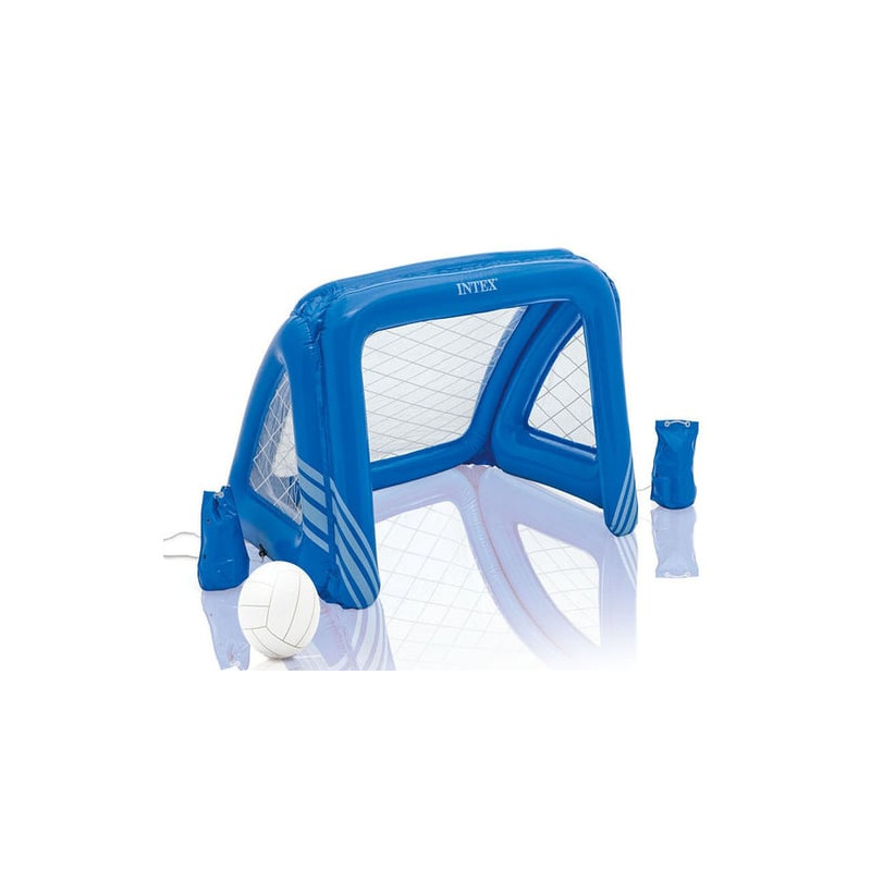 Porta gonfiabile per piscina intex floating water polo g. 140x89x81cm