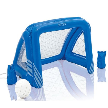 Porta gonfiabile per piscina intex floating water polo g. 140x89x81cm