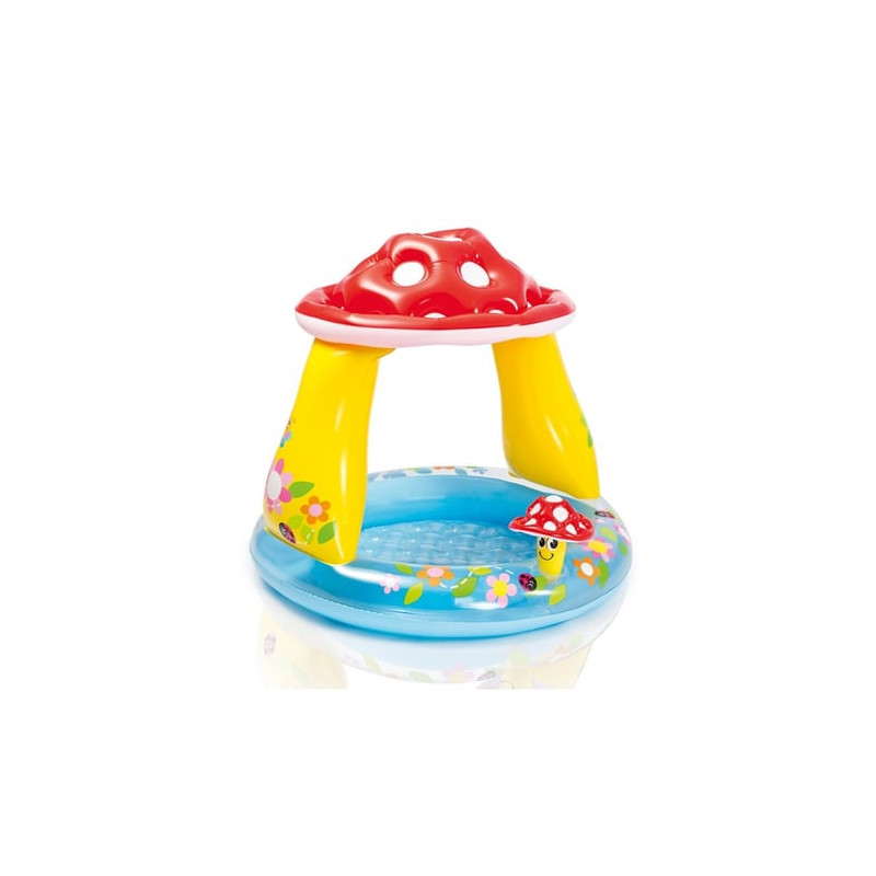 Piscina gonfiabile intex mushroom baby pool 102x89 [157114np]