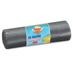 Sacchi immondizia fortex 70x110cm 120 lt hd grigio 10 pz [2006grigio]