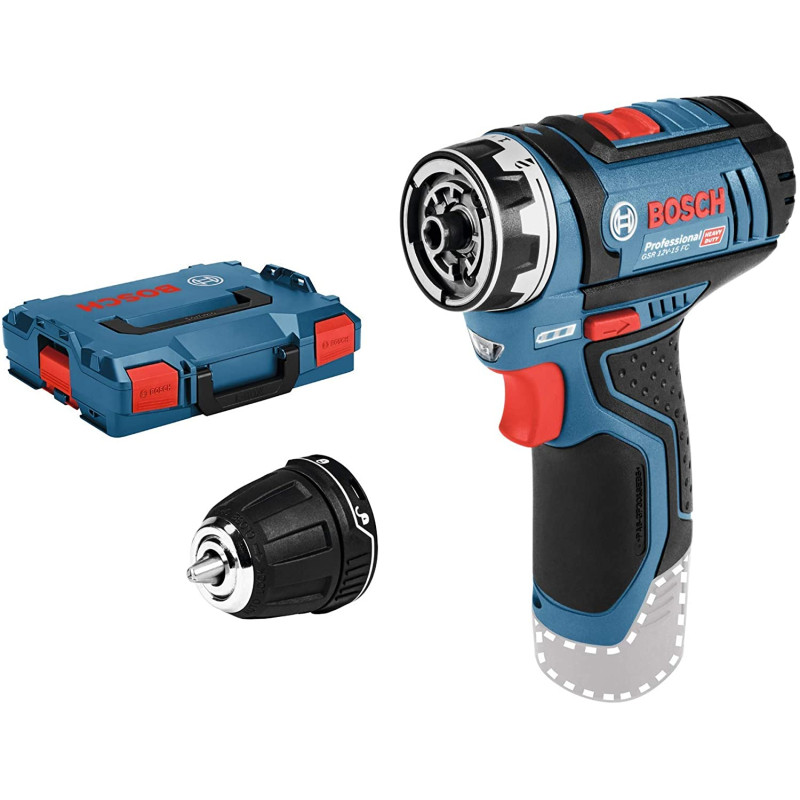 Trapano avvitatore bosch gsr 12v-15 fc a batteria 12 v senza