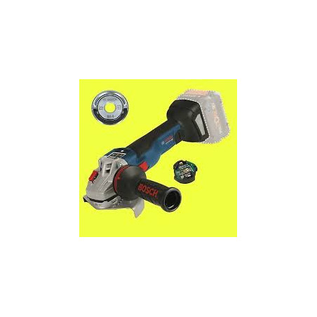 Smerigliatrice angolare bosch gwx 18v -10 sc a batteria 4.500