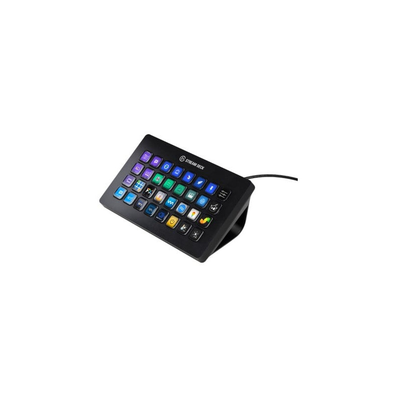Console di streaming elgato stream deck xl 112mmx34mm nero [10gat9901]