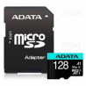 128gb scheda microsdxc adata premierpro uhs1 u3 v30 a2 + adattatore