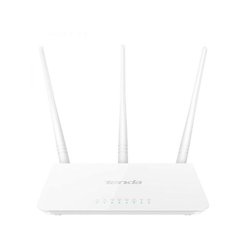 Router tenda 300mbps 4p 10/100 di cui 1p wan 3 antenne 5dbi access