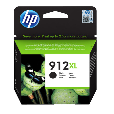 Cartuccia hp 912 xl 825pagine nero [3yl84ae]