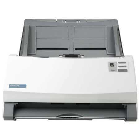 Scanner documenti plustek smartoffice ps456u plus bianco e grigio