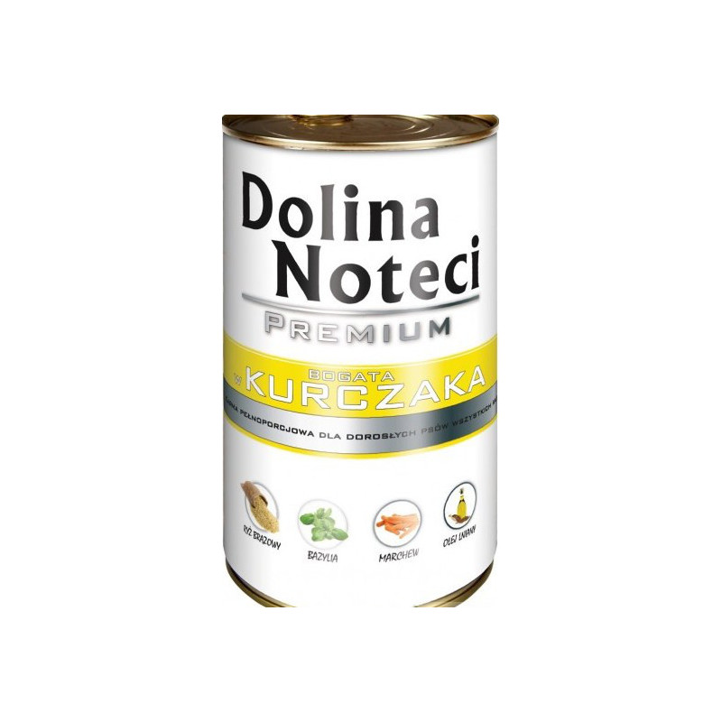 Cibo per cani dolina noteci premium pollo 400g