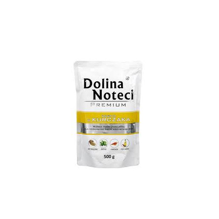 Cibo per cani dolina noteci premium pollo 500g