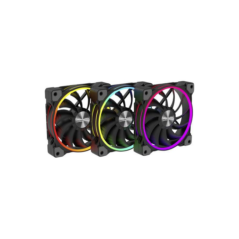 Ventola 120x120 alpenfohn wing boost 3 argb high speed ??pwm 3pz