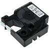 Nastro etichette dymo d1 1x10 nastro 12mmx7m nero su bianco [2093097]