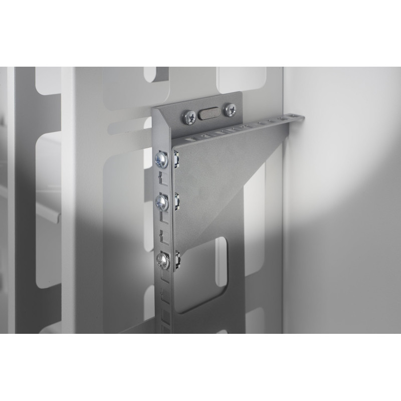 Staffa 3u per installazione verticali apparecchiature rack 19''