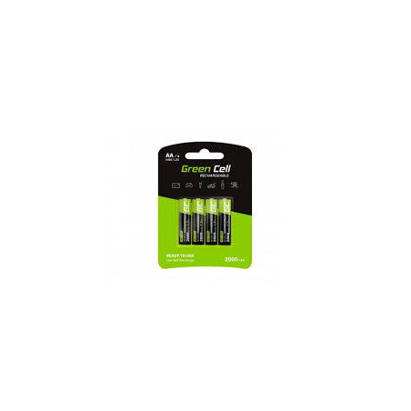 Pile green cell 4x aa hr6 2000mah [gr02]
