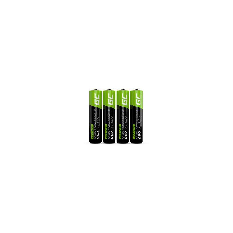 Bateria green cell 4x aaa hr03 950mah [gr03]
