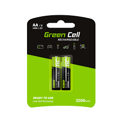 Pile green cell 2x aa hr6 2000mah [gr06]