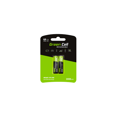 Pile green cell 2x aa hr6 2000mah [gr06]