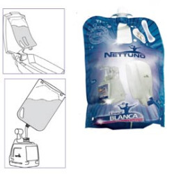 Ricarica t-bag gel detergente orange nettungel da 3lt [00792]