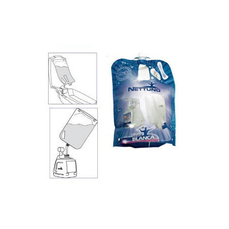 Ricarica t-bag gel detergente orange nettungel da 3lt [00792]