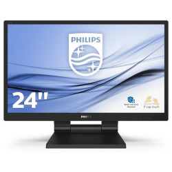 Monitor led 24" philips 242b9t full hd 1920x1080p 5ms classe
