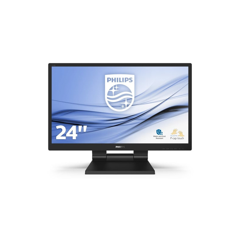 Monitor led 24" philips 242b9t full hd 1920x1080p 5ms classe