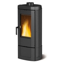 Stufa legna nordica candy gh. nera 4st ct new