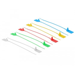 Fascette fermacavi delock 10x - l 250 x b 2,7 mm [18827]