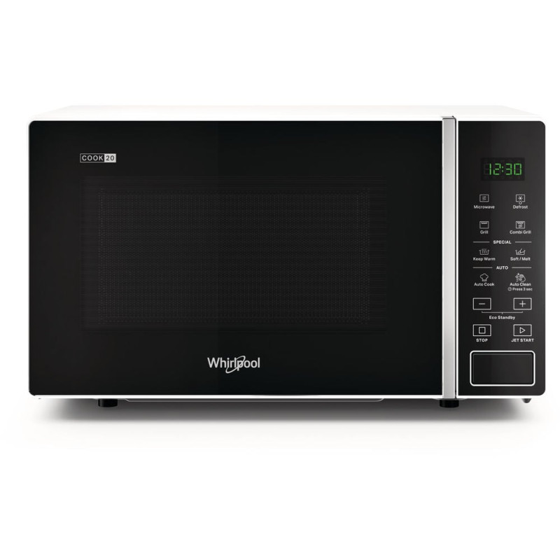 Forno microonde whirlpool mwp 203 w (700w 20l nero) [mwp 203 w]