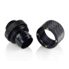 Raccordo a compressione bitspower g1/4" nero opaco