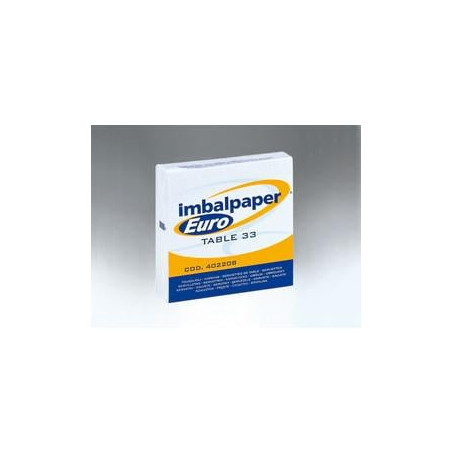 Tovaglioli monouso imbalpaper 33x33 bianchi euro 2 veli 50 pz [400710]