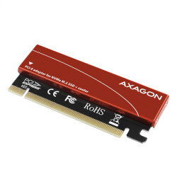 Adattatore axagon pci-e 3.0 16x - m.2 ssd nvme. upto 80mm