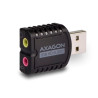 Adattatore axagon usb2.0 stereo hq audio nero [ada-17]