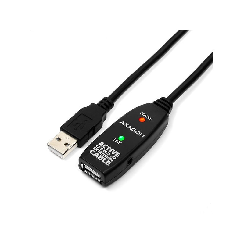 Cavo axagon usb2.0 active extension/repeater 10m [adr-210]