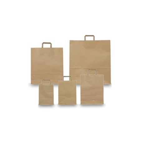 Blister 25 shoppers 18x8x25cm avana neutro piattina [031373]