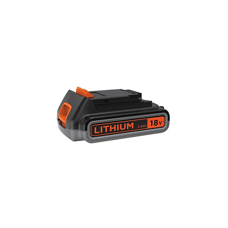 Batteria black & decker bl2518-xj 18v 2.5ah nero/arancio